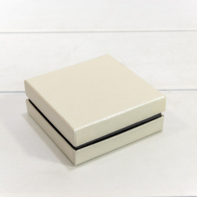 Коробка Квадратная 9*9*3,5 Шампань 1/6 1/120 Арт: 60999/3