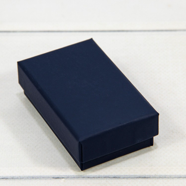 Коробка Прямоугольная 8*5*2,5 Тёмно-синий 1/24 1/360 Арт: 62267/9