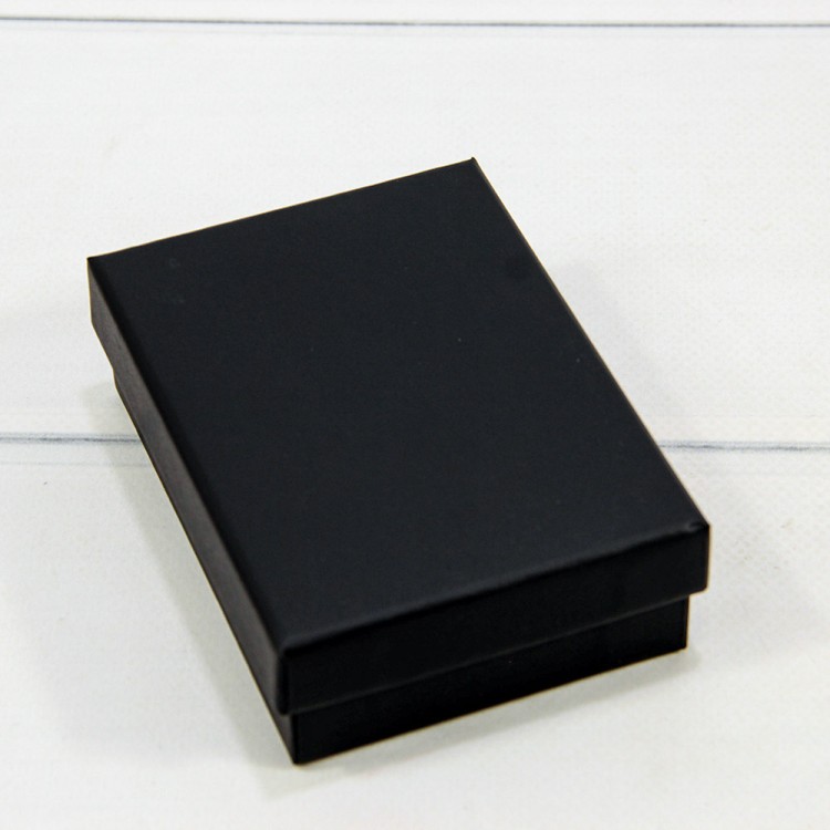Коробка Прямоугольная 11*8*3,4 Чёрный 1/12 1/240 Арт: 623850/3