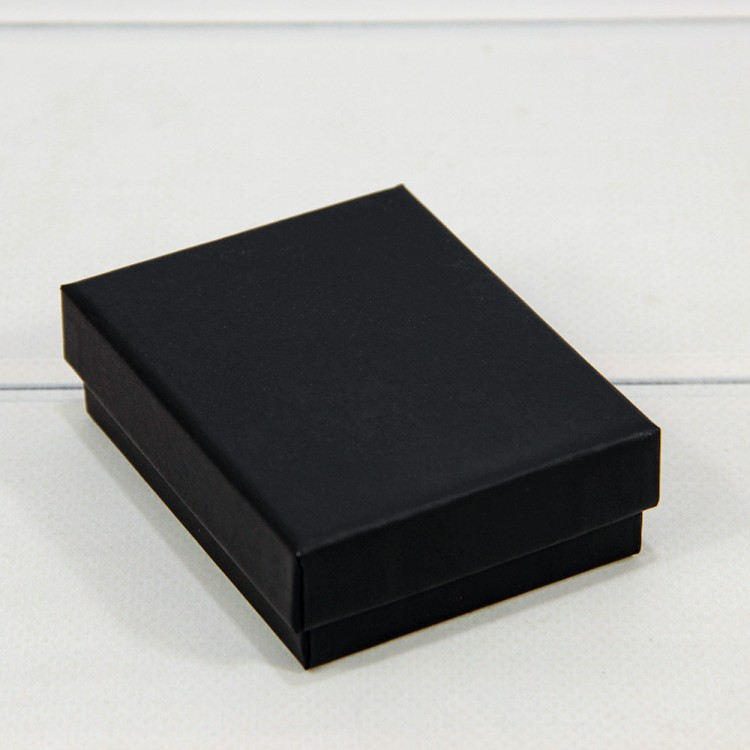 Коробка Прямоугольная 9*7*2,8 Чёрный 1/12 1/240 Арт: 62265/3