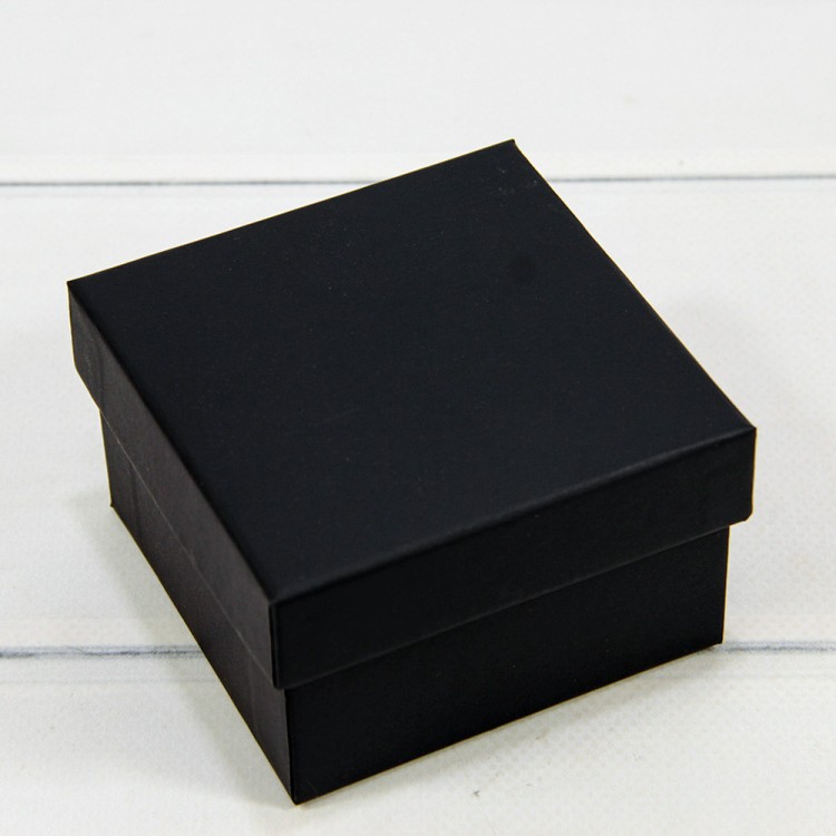 Коробка Квадратная 9*9*5,5 Чёрный 1/6 1/120 Арт: 62298/3